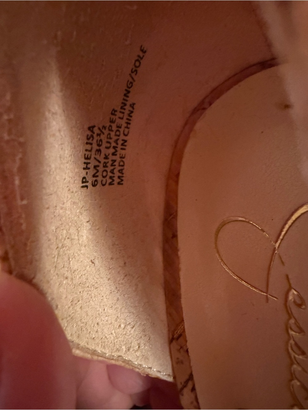 Jessica Simpson Cork Pointed-Toe Pumps in Tan - Picture 8 of 9